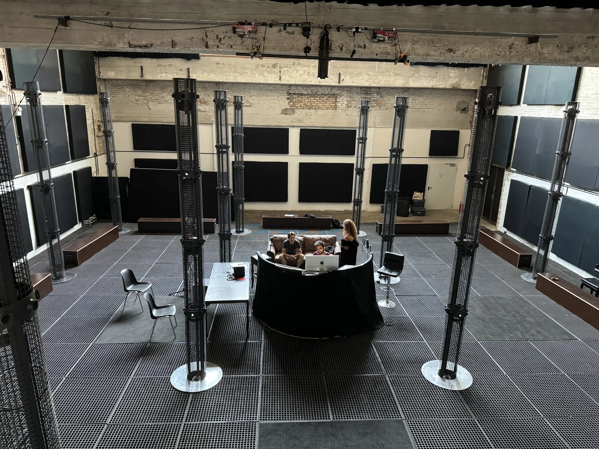 MONOM Studio's 4DSOUND spatial audio room at Funkhaus Berlin